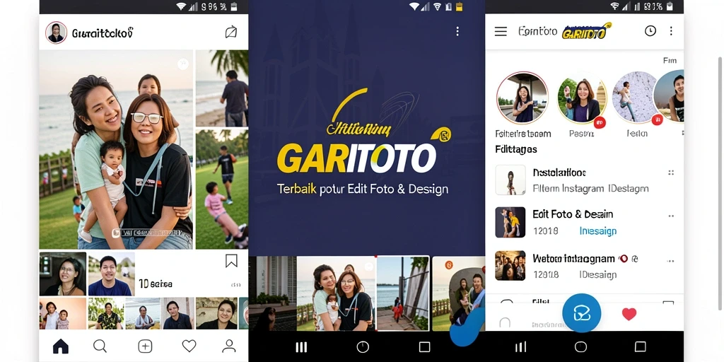 Tampilan antarmuka GARITOTO yang ramah pengguna untuk editing foto.